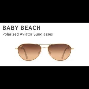 Maui Jim Baby Beach avaitor sunglasses polarized
